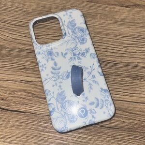 Loopy - iPhone 15 Pro Max  Blue Toile | Matte Edition / Lefty